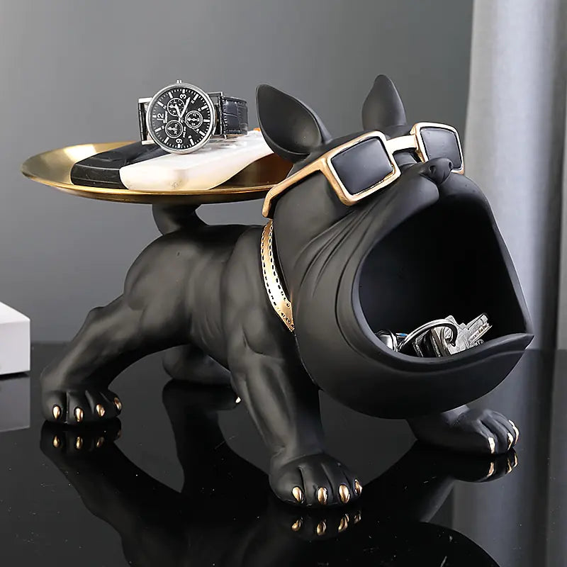 Cool French Bulldog Statue Storage