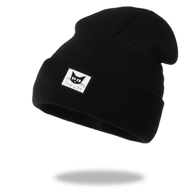 Warm Knitted Beanie Hat